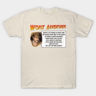 WORST ADVENTURERS Indy Brody Bluff T-Shirt